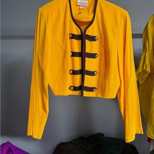 Menu Women's Yellow Military Jacket